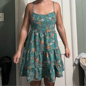 Strappy Colorful Dress